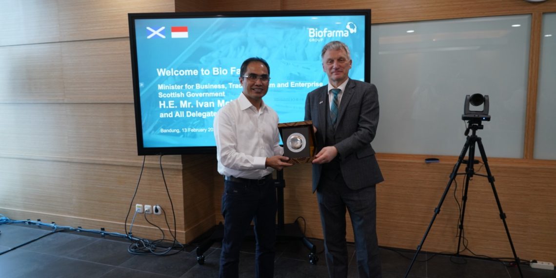 Pemerintah Skotlandia Jajaki Kerjasama dengan Bio Farma