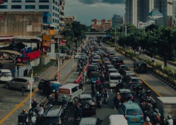 Jalan DKI Jakarta berbayar dengan wacana penerapan ERP (electronic road pricing)