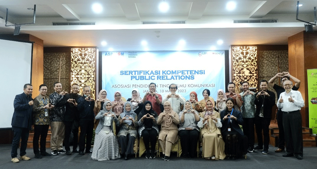 Aspikom Pusat Gelar Sertifikasi Kompetensi Public Relations