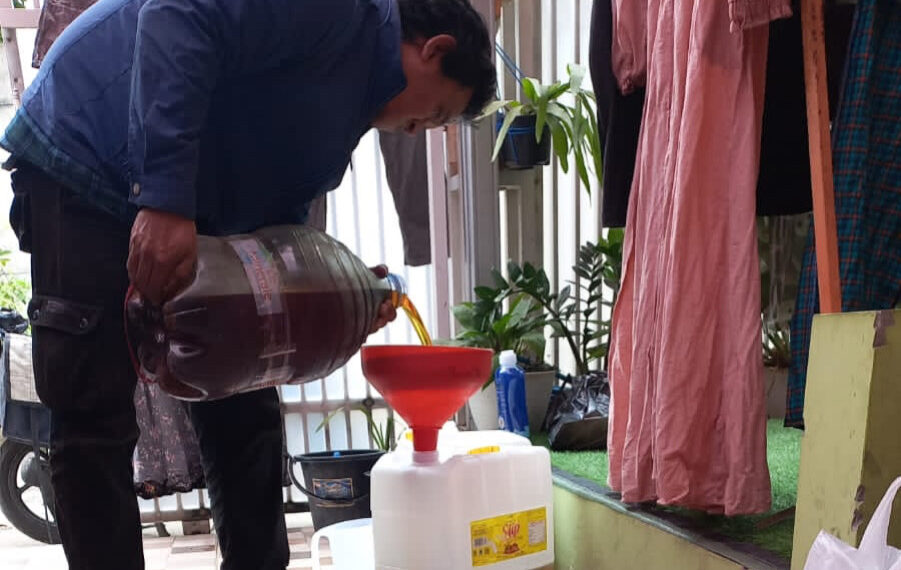 Minyak Jelantah Membantu Kaum Dhuafa