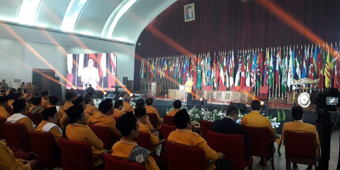 Partai Hanura mengadakan RApat Kerja Nasonial di Kota Bandung. Selasa 2 Maret 2023