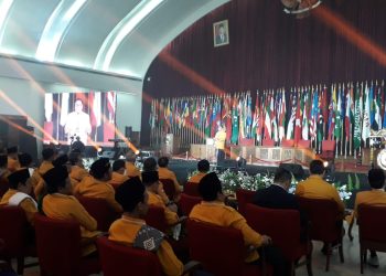 Partai Hanura mengadakan RApat Kerja Nasonial di Kota Bandung. Selasa 2 Maret 2023