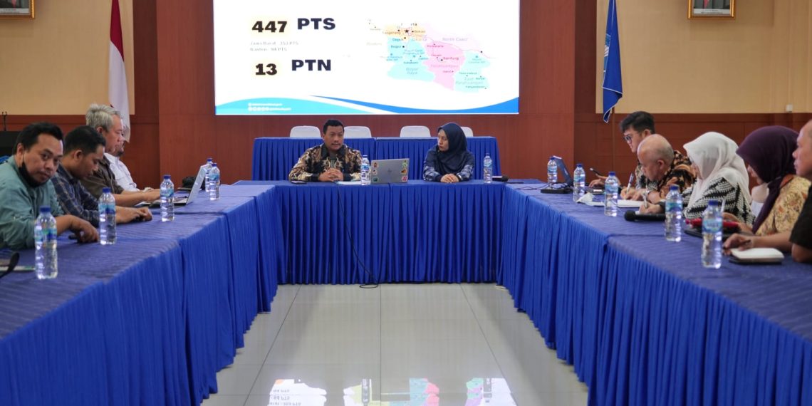 Optimalkan Pemberitaan Secara Masif, LLDIKTI IV Jabar dan Banten Lakukan FGD Dengan FWP
