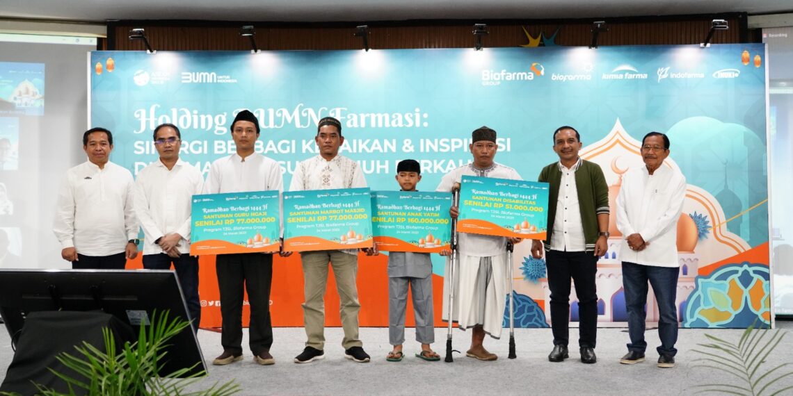 Ramadhan 1444 H : Holding BUMN Farmasi Sinergi Berbagi Kebaikan dan Inspirasi