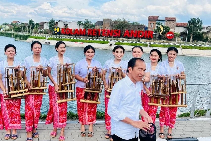 Presiden Joko Widodo Resmikan Empat Infrastruktur Yang Ada Di Bandung