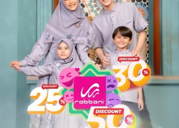 Rabbani Imbau Masyarakat Segera Belanja Karena Diskon 50 persen Siap Menyambut Anda