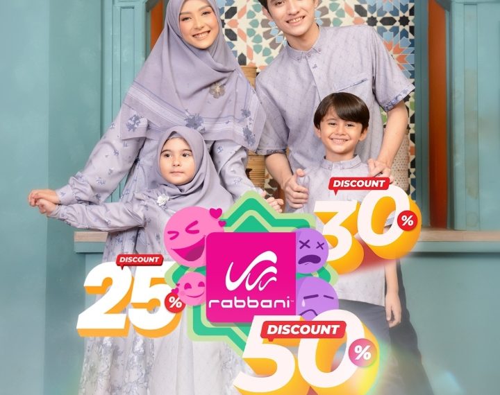 Rabbani Imbau Masyarakat Segera Belanja Karena Diskon 50 persen Siap Menyambut Anda