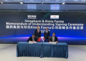 Kembangkan Bahan Baku Obat, Kimia Farma Gandeng Sinophram