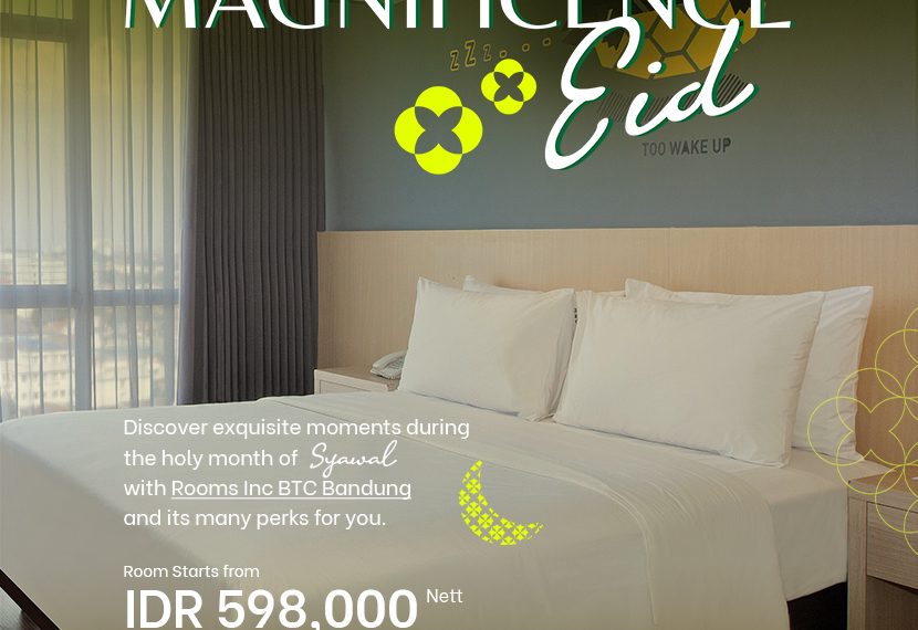 Sambut Idul Fitri, Rooms Inc Btc Bandung Hadirkan Promo Menarik