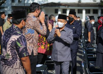 Lantik Pejabat Pemkot Bandung, Yana: Tuntaskan Isu Strategis Pembangunan Kota
