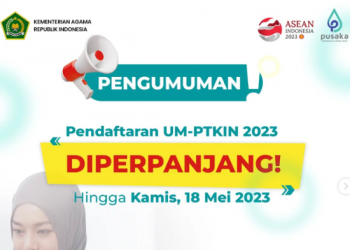 Perpanjangan Pendaftaran UM-PTKIN Hingga 18 Mei, Calon Mahasiswa Buruan Daftar!