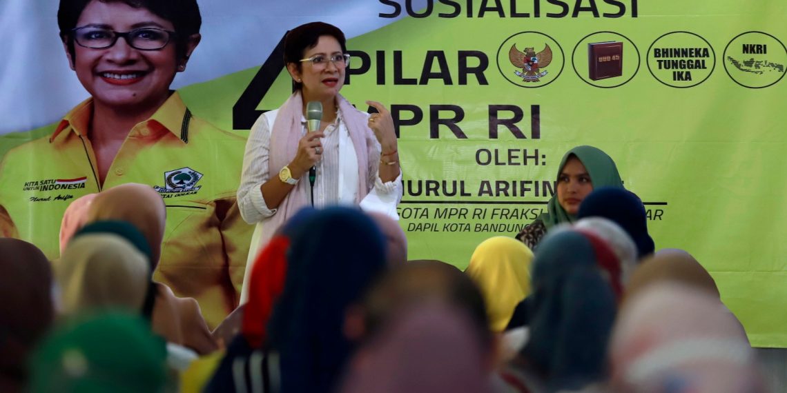 Nurul Arifin : Nilai – Nilai 4 Pilar MPR RI Harus Tetap Lestari di Tengah Masyarakat