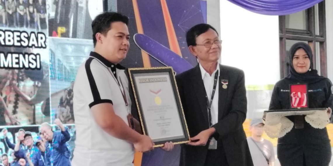 KAI Berkolaborasi dengan IRPS dan 3D Zaiku Catatkan 3 Rekor MURI