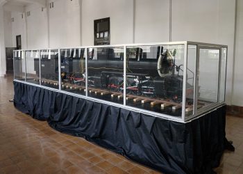 Miniatur Loko Terbesar Hadir di Lawang Sewu, Yuk Saksikan Kemegahannya