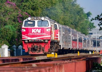 Semangat Nasionalisme, KAI Hadirkan Livery Khusus Bertema HUT Ke-78 RI Pada Kereta Api