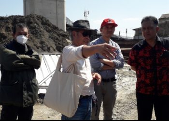 Datangi Proyek Flyover Ciroyom, Anggota DPRD Kota Bandung Temukan Kejanggalan