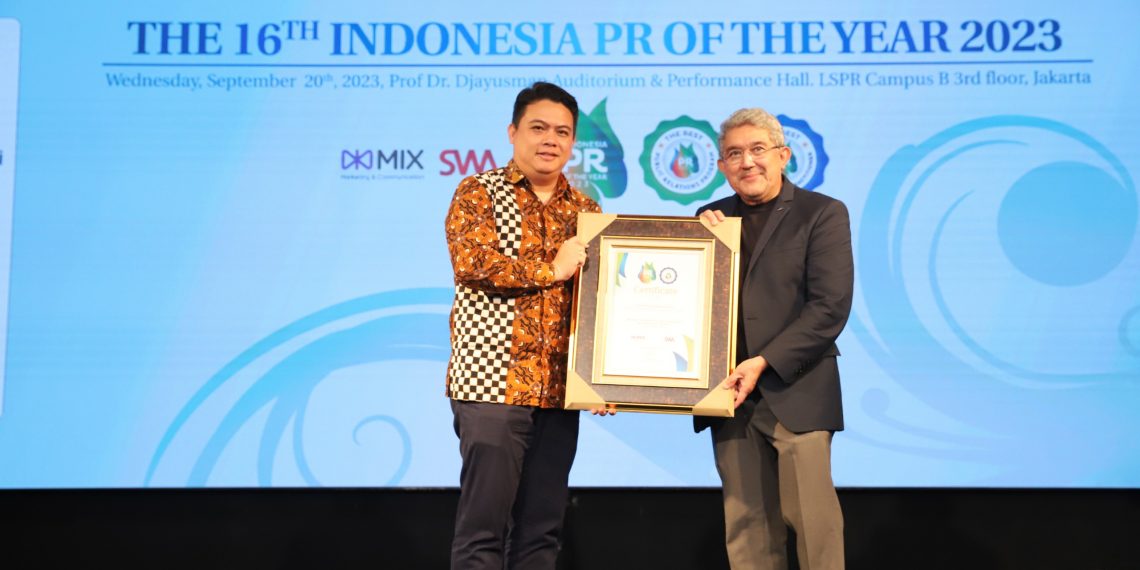 KAI Group Raih 3 Penghargaan dalam Indonesia PR of The Year 2023