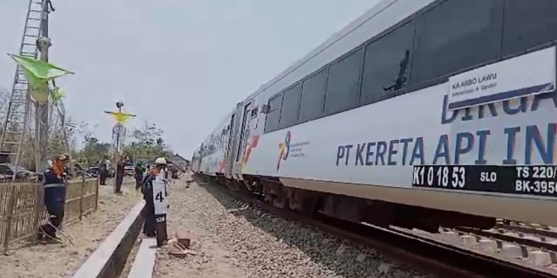 Jalur Antara Sentolo – Wates Sudah Dapat Dilalui KA dengan Kecepatan Terbatas