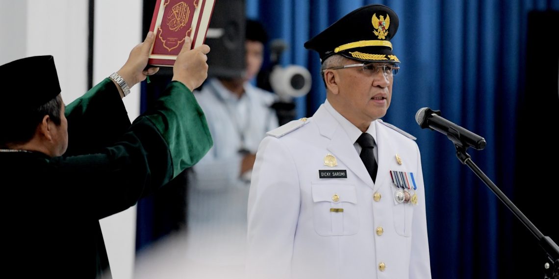 Dicky Saromi Dilantik Jadi Pj Wali Kota Cimahi