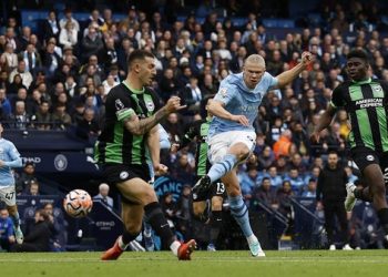 Manchester City vs Brighton 2-1 : City Kudeta Top Klasmen Dari Arsenal