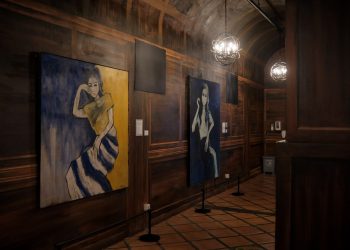 Identik Mata Bolong, Lukisan Maestro Jeihan Dipamerkan di Grey Art Gallery Braga