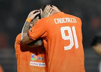 Borneo Fc Menang Telak 3-0 atas Persik Kediri