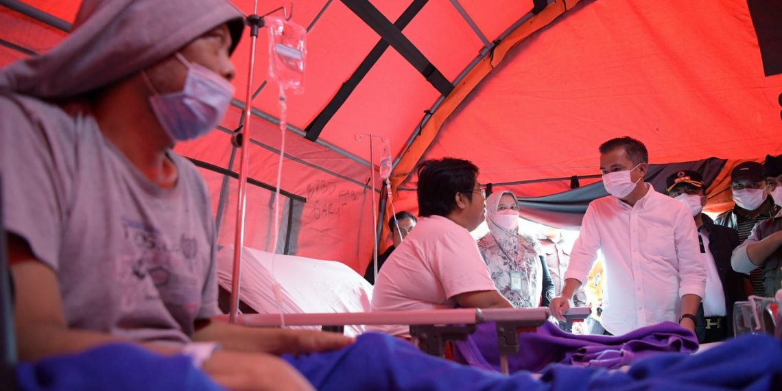 Gempa Sumedang, Bey Machmudin Tinjau RSUD dan Perum Babakan Hurip