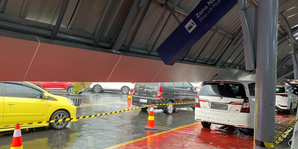 KAI Memohon Maaf atas Robohnya Kanopi Drop Zone di Sisi Selatan Stasiun Yogyakarta