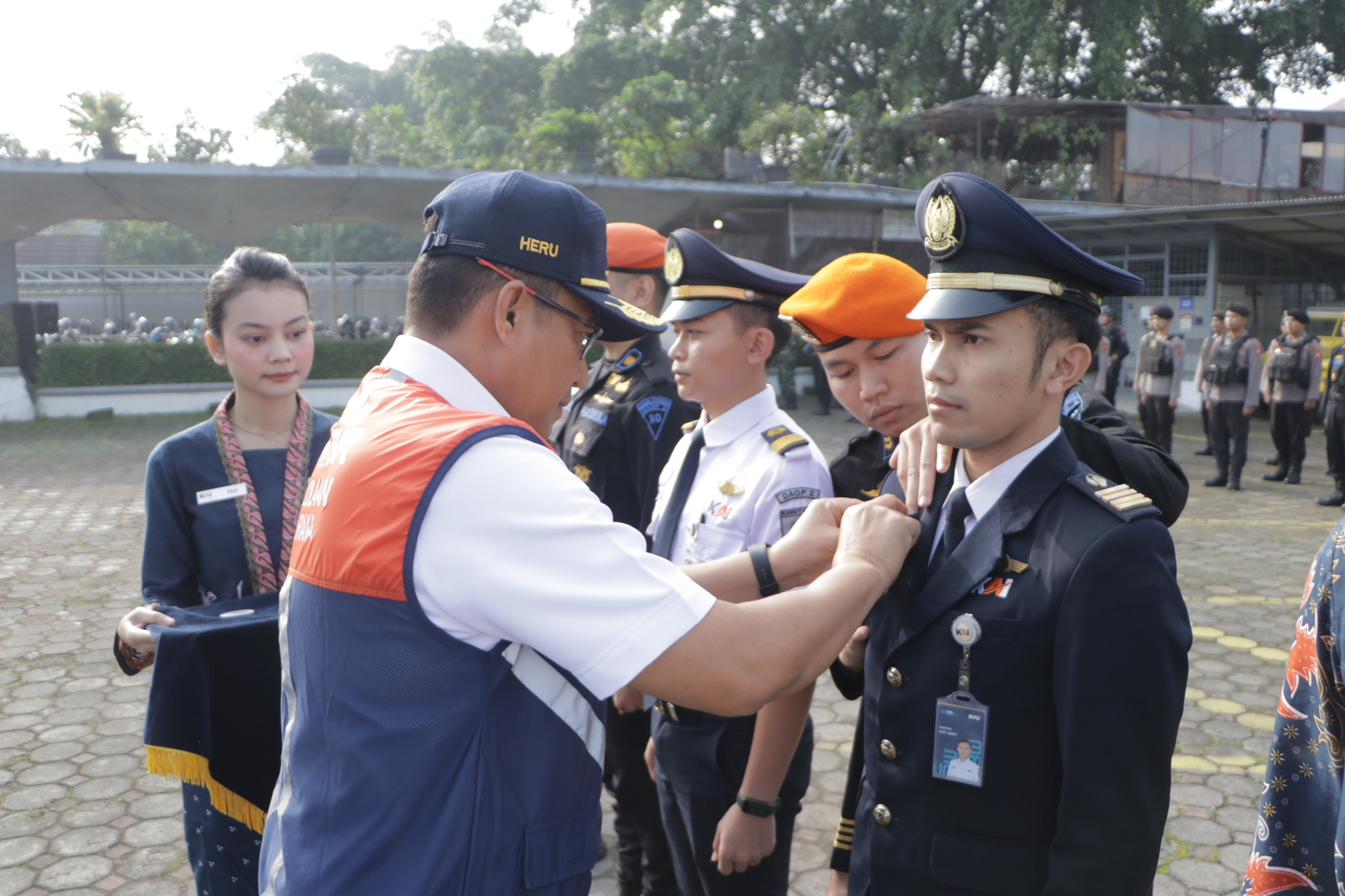 PT KAI Daop 2 Bandung Gelar Pasukan Sambut Angkutan Lebaran Tahun 2024