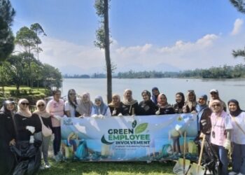 Jaga Kelestarian Lingkungan, PLN Icon Plus Gelar Green Employee Involvement di Situ Cileunca
