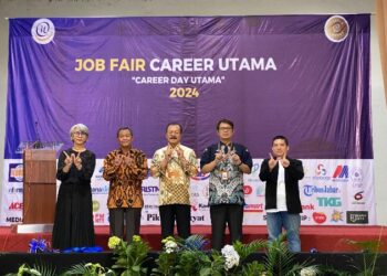 Job Fair UTama Dapat Apresiasi Dari Plh Kepala LLDIKTI IV Jabar Banten Agus Supriatna