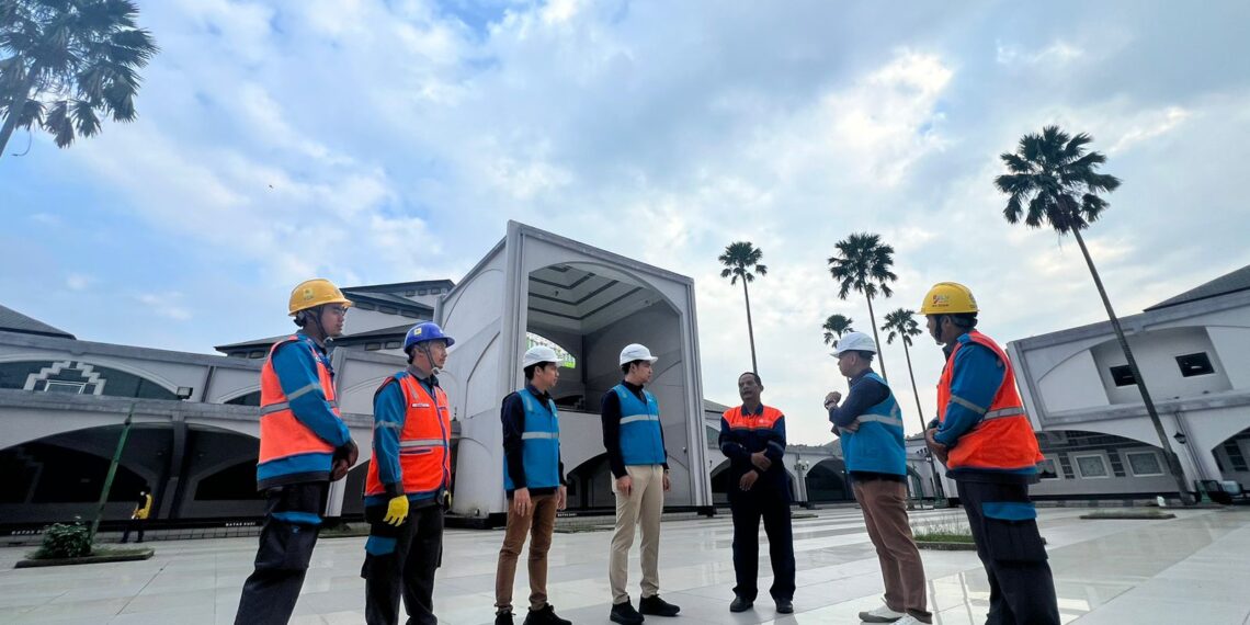 PLN Lakukan pengecekan Lokasi Rencana Pelaksanaan Sholat Ied Idul Adha 1445 di Jawa Barat