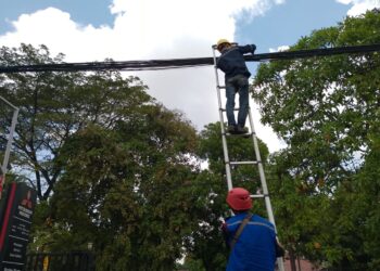 PLN Icon Plus bersama Diskominfo Kabupaten Subang berkolaborasi Benahi dan Tata Kabel Fiber Optik