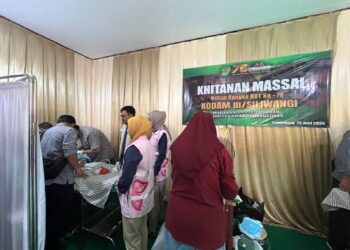 PLN Salurkan Bantuan Untuk Sunatan Massal di Sumedang