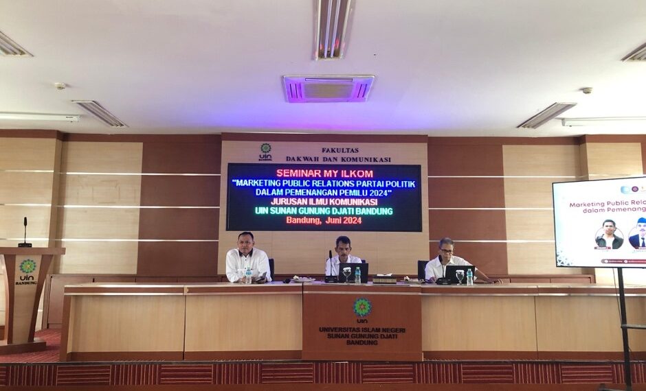 Prodi Ilmu Komunikasi UIN Bandung Kupas Marketing Public Relations Partai Politik dalam Pemilu 2024