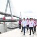 Menteri Perhubungan Budi Karya Sumadi saat meninjau Pelabuhan Punggur. (Foto: Kemenhub RI).