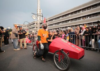 Ramaikan Arak-Arakan Festival KAA, Kereta Peti Sabun Akan Meluncur Dari Homan Hingga Cikapundung