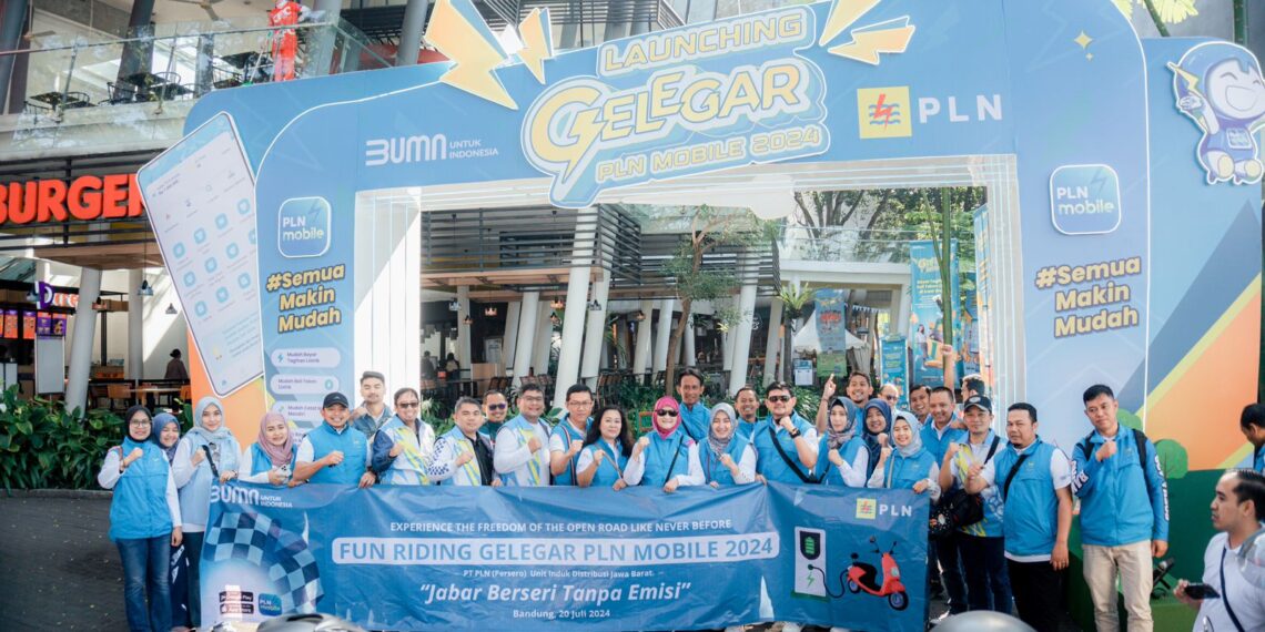 Jelang HUT ke-79 RI, PLN UID Jabar Gelar Touring Kendaraan Listrik