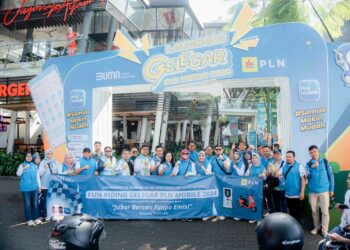 Jelang HUT ke-79 RI, PLN UID Jabar Gelar Touring Kendaraan Listrik