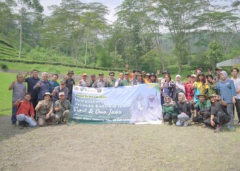 Bio Farma Lepasliarkan Owa Jawa dan Surili di Cagar Alam Gunung Tilu