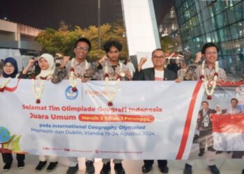 Indonesia Juara Umum iGeo 2024 Raih Tiga Emas Dan Medali Perunggu