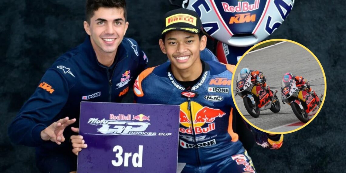 Veda Ega Pratama Raih Podium Pertama Di Red Bull Rookies Cup
