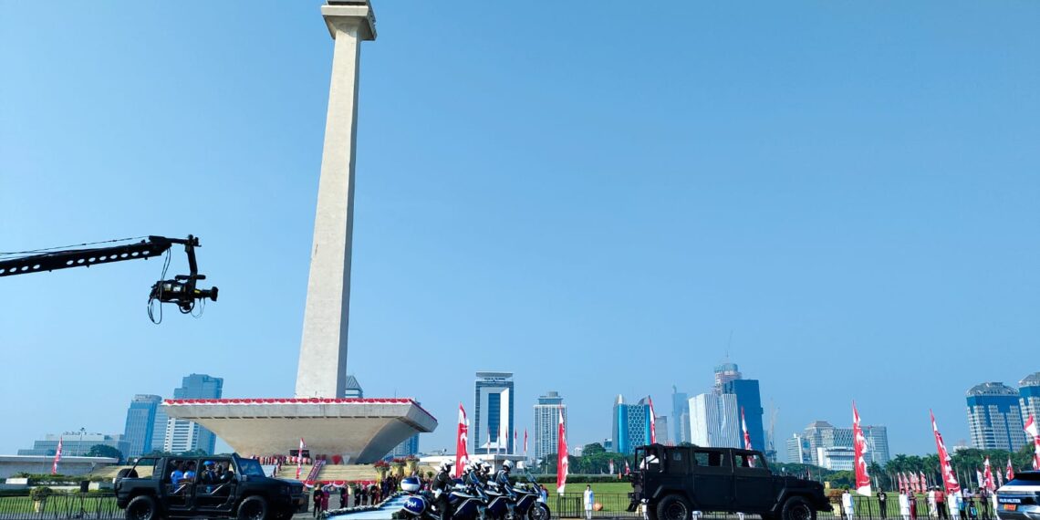 Kirab Bendera Pusaka Merah Putih Gunakan Ranops MV3 – Maung Pindad