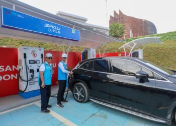 Selama HUT RI di IKN, 18 SPKLU PLN Layani 340 Transaksi Pengisian Mobil Listrik