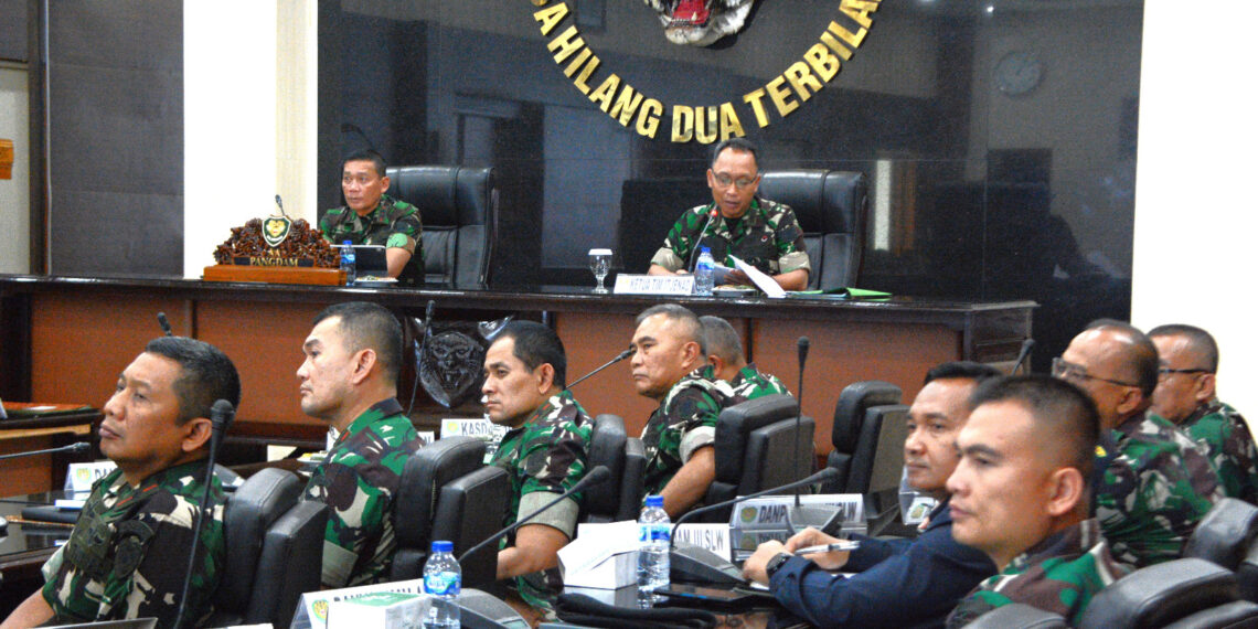 Pangdam III/Slw Pimpin Taklimat Akhir Audit Kinerja Itjenad