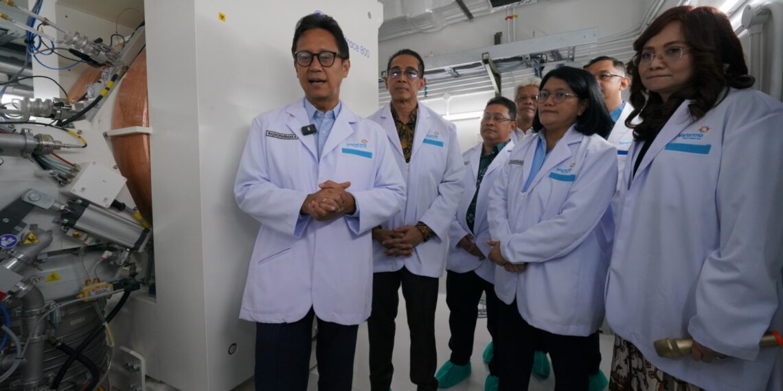 Bio Farma Perkuat Kemandirian Kesehatan : Luncurkan Fasilitas Radiofarmaka Terapi Kanker Modern