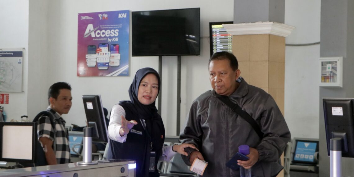 Penerapan Face Recognition di Stasiun Kiaracondong, Boarding Kini Cukup Pindai Wajah