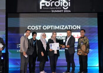 Menerapakan Transformasi Digital: Bio Farma Raih Penghargaan Kategori Cost Optimization pada Ajang Fordigi Summit 2024