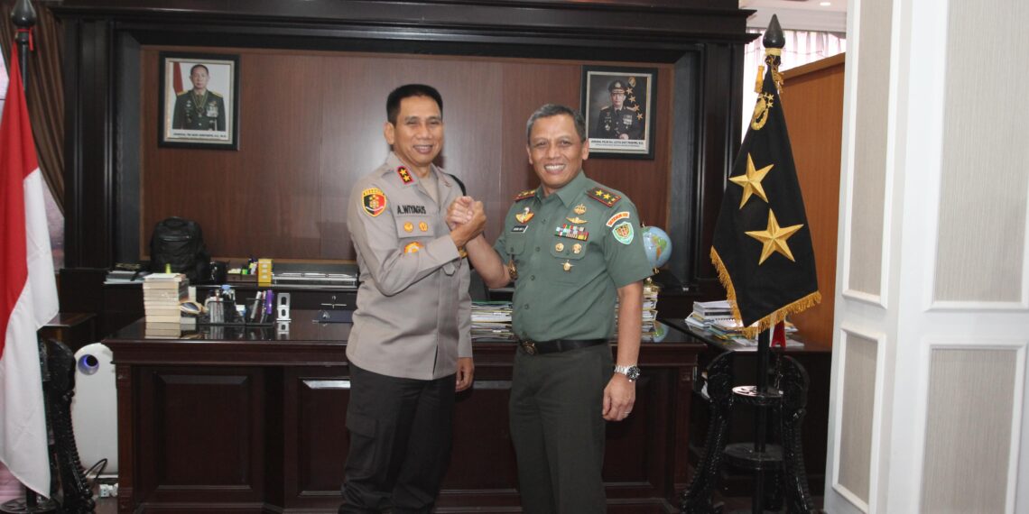 Awali Tugas, Pangdam III/Slw Kunjungi Polda dan Kejati Jabar