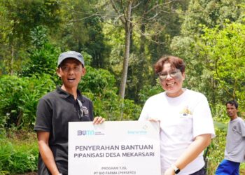 Bio Farma Selenggarakan Employee Engagement untuk Peresmian Suaka Owa dan Penanaman Pohon di Gambung  